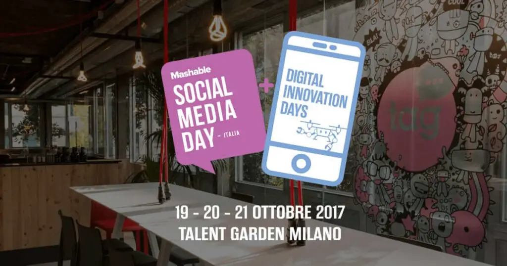 Mashable Social Media Day Milano 2017 Digital Innovation Days