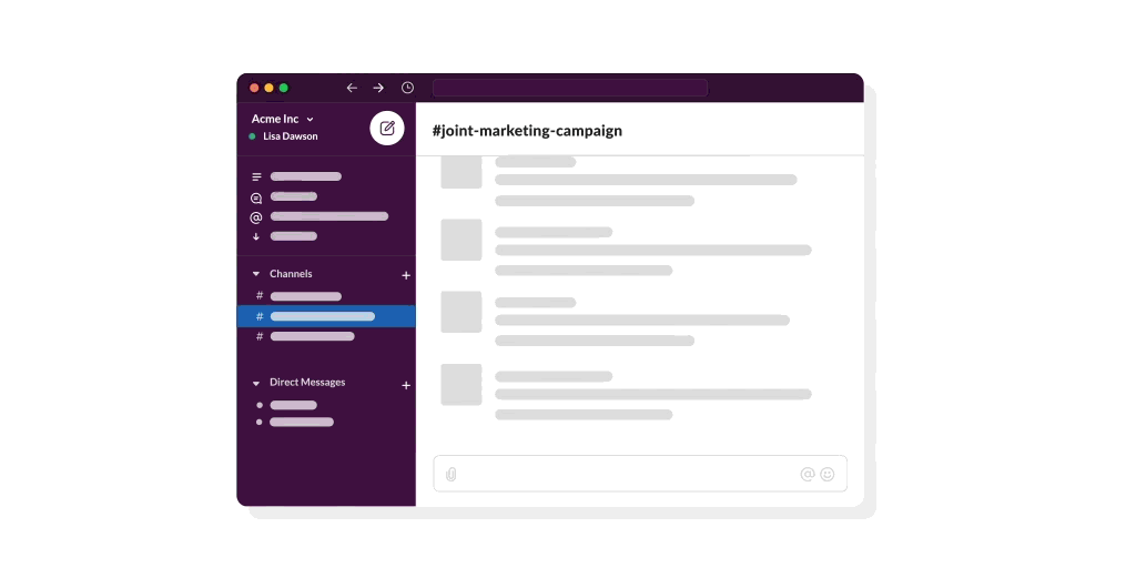 Slack Connect per la comunicazione con partner e clienti