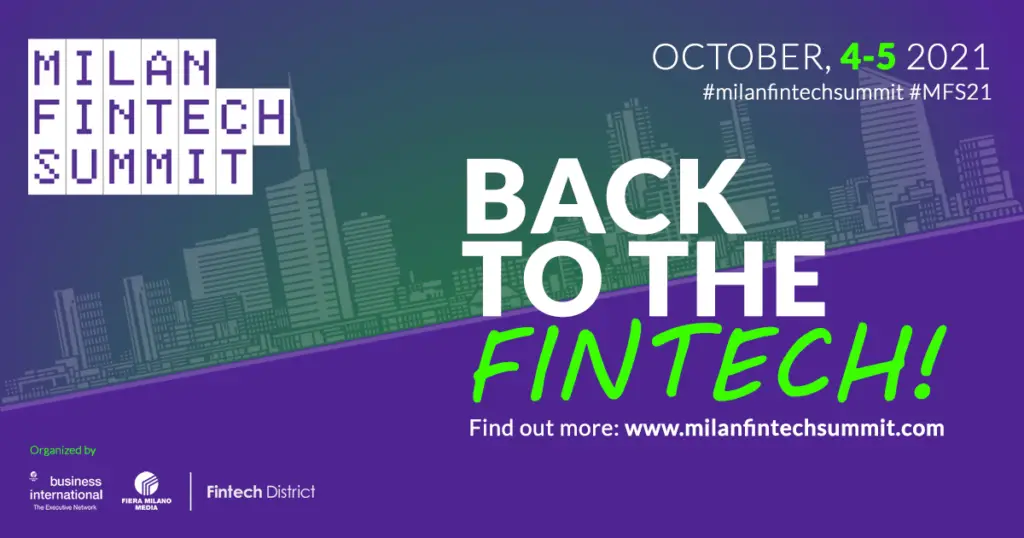 Milan Fintech Summit evento sul fintech