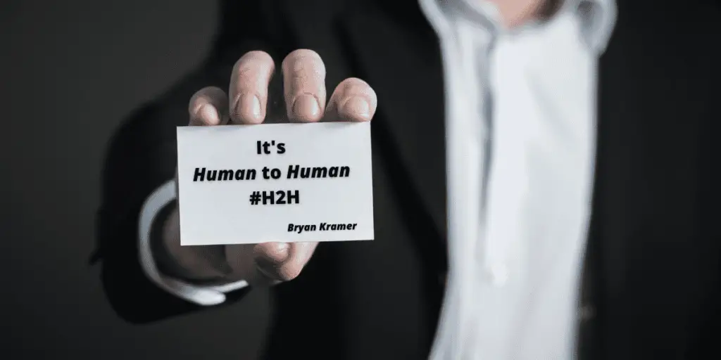 human to human brian kramer