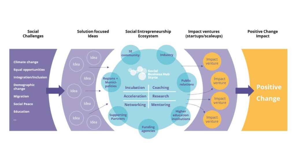 Social Innovation: diagramma funzionale